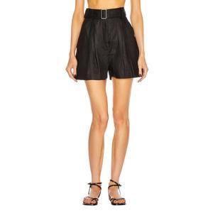 NEW MATTHEW BRUCH pleated short in black